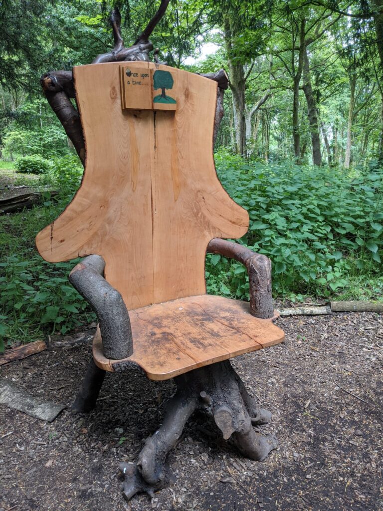 Story telling chair for metaphors