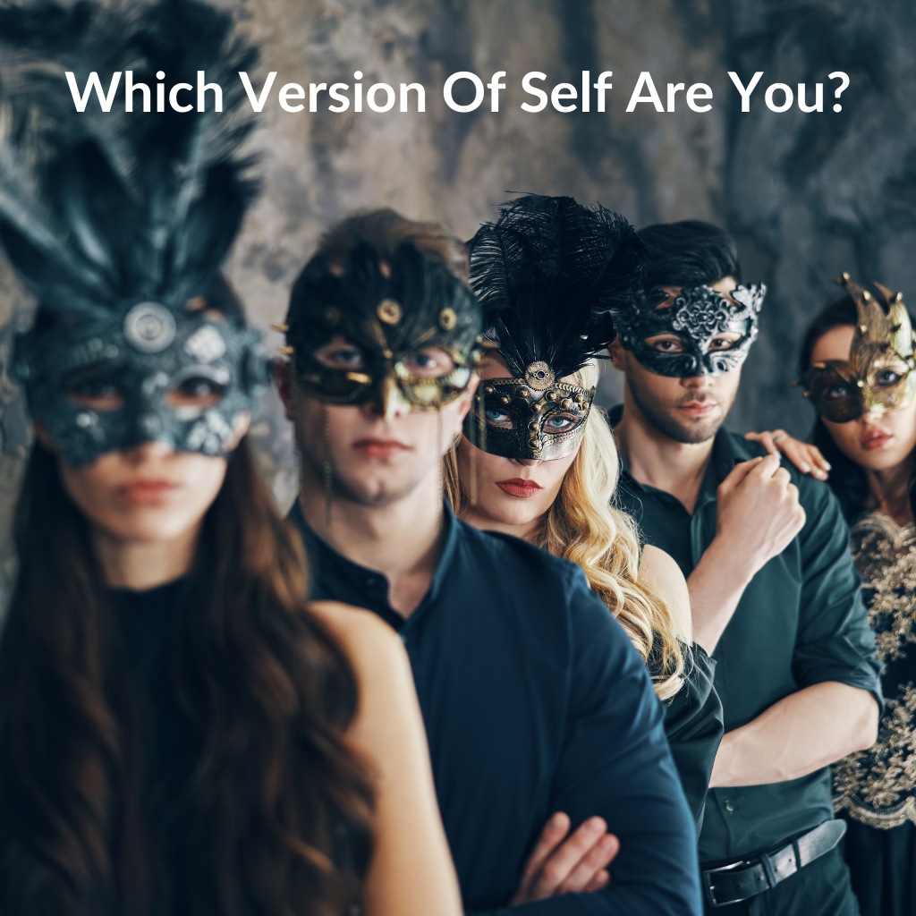 People Wearing masks versions of true self