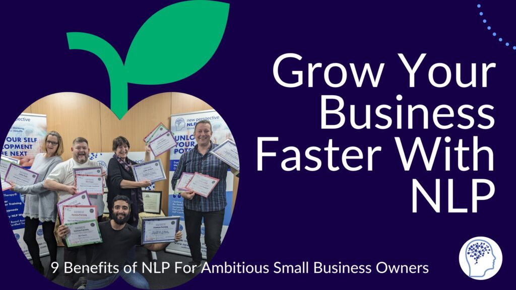 apple style photo of small business owners on nlp training