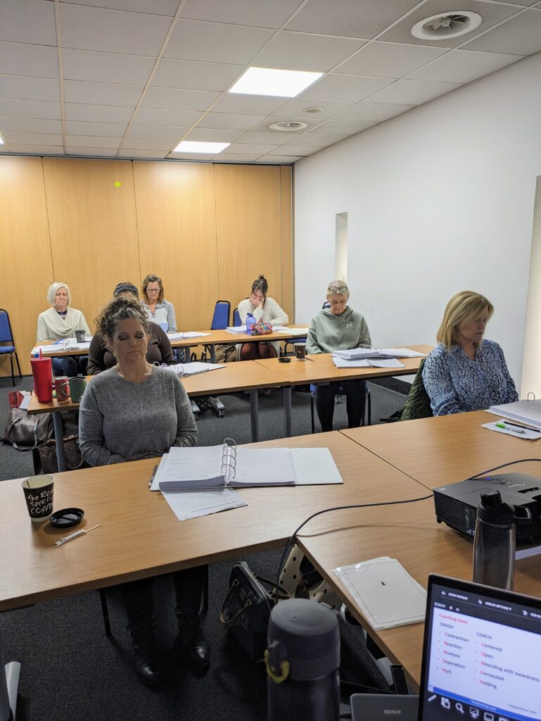 NLP Practitioner Students in Classroom