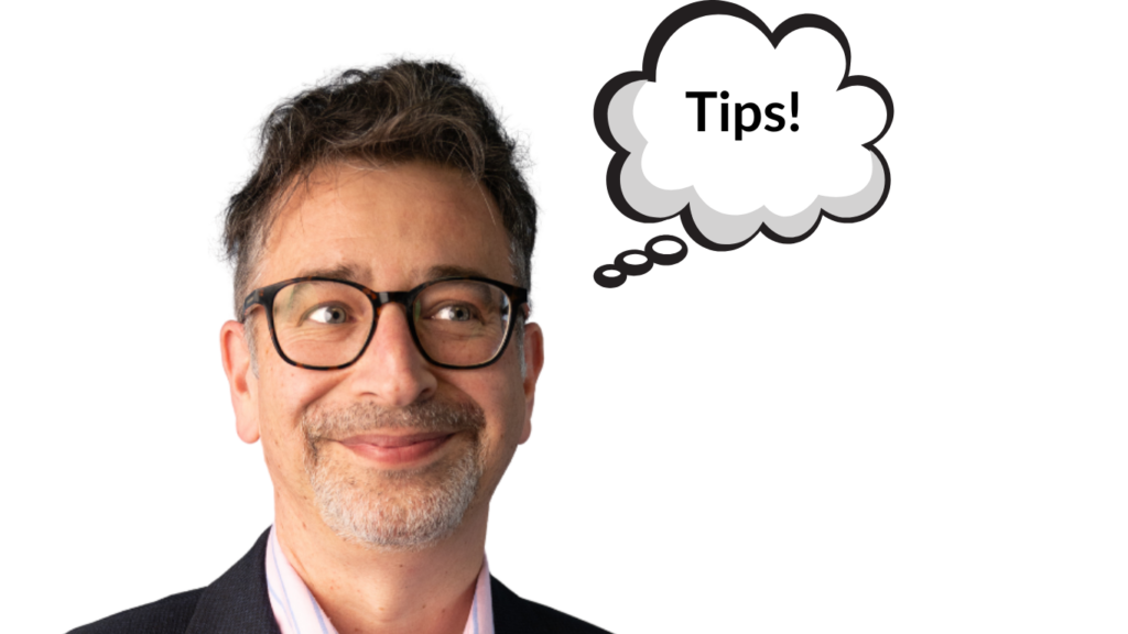 Rod with thought cloud and word tips